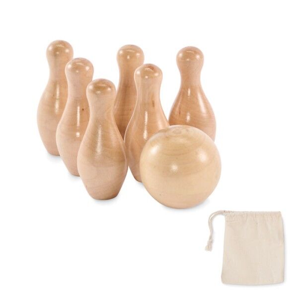 Bolito - Mini-Bowling-Set Kiefernholz