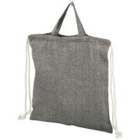Pheebs Rucksack mit Kordelzug aus recycelter Baumwolle, 150 g/m²