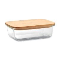 Tundra Lunchbox - Lunchbox Glas mit Bambus