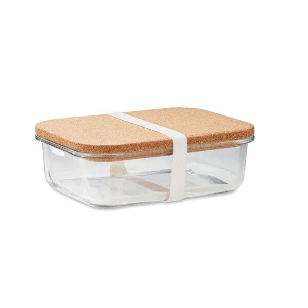 Canoa - Lunchbox Glas mit Kork