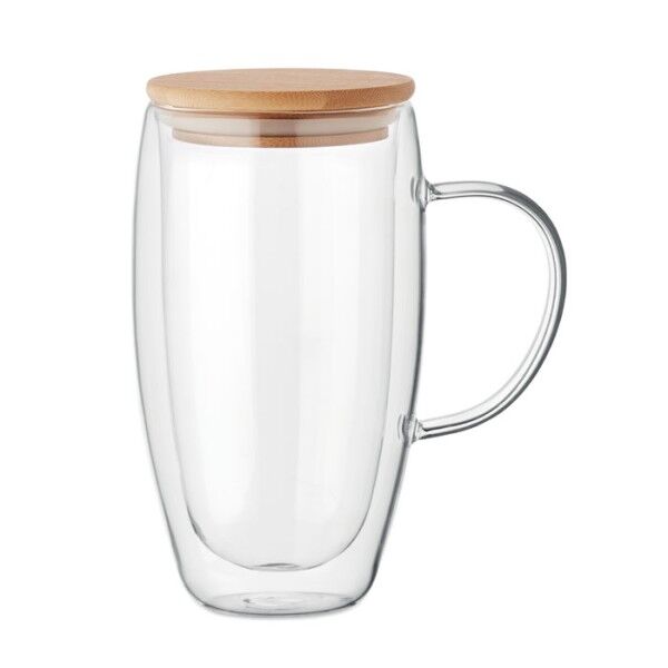 Existing Name - Doppelwandiger Glasbecher 450ml