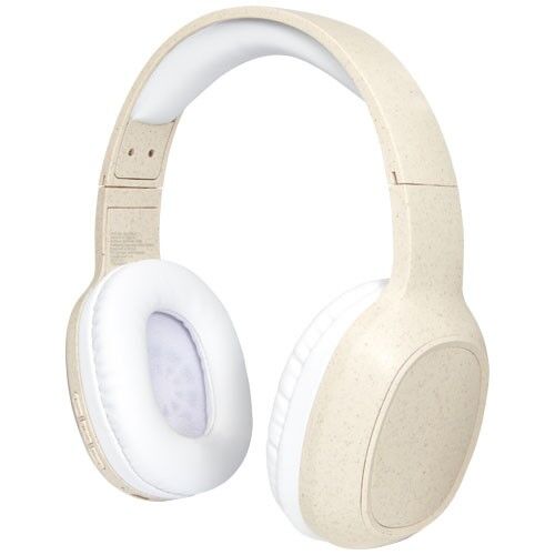 Riff Weizenstroh-Bluetooth®-Kopfhörer mit Mikrofon