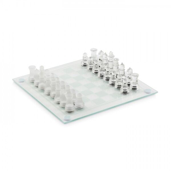 - Glass chess set board game