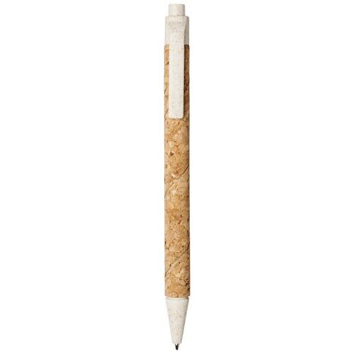 Midar Kugelschreiber aus Kork und Weizenstroh
