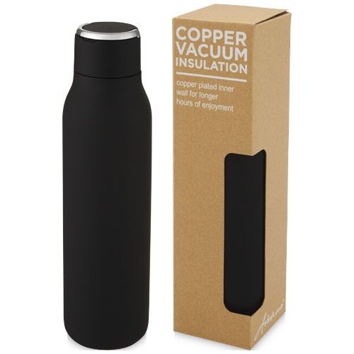 Marka 600 ml Kupfer-Vakuum Isolierflasche mit Metallschlaufe