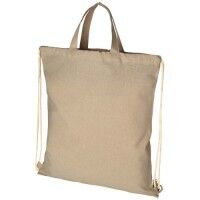 Pheebs Rucksack mit Kordelzug aus recycelter Baumwolle, 210 g/m² Pheebs Rucksack mit Kordelzug aus recycelter Baumwolle, 210 g/m²