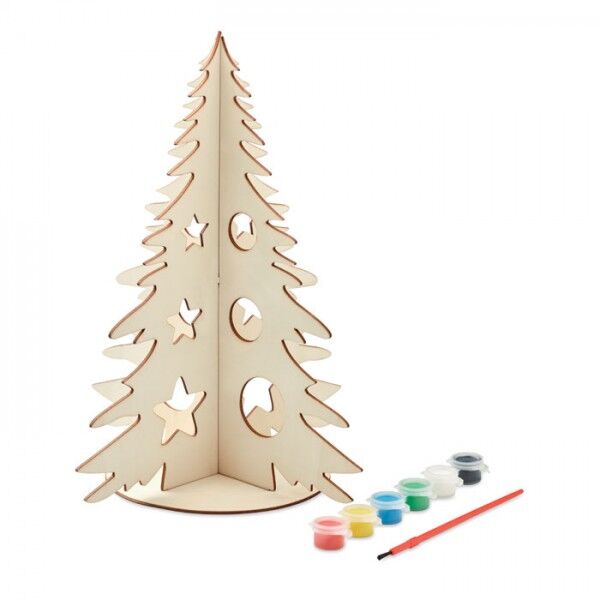 Tree And Paint - DIY Weihnachtsbaum aus Holz