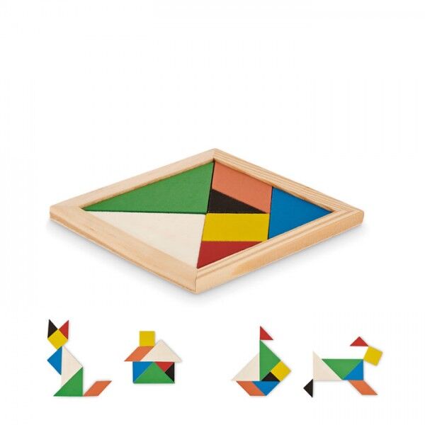 Tangram - Tangram-Puzzle Holz