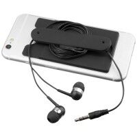 Ohrhörer mit Kabel und Silikon Telefontasche