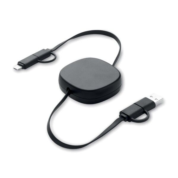 Linea - Einziehbares Ladekabel 60W
