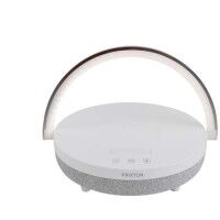 Prixton 10W 4-in-1 Bluetooth®-Lautsprecher mit LED-Licht und kabelloser Ladestation Prixton 10W 4-in-1 Bluetooth®-Lautsprecher mit LED-Licht und kabelloser Ladestation