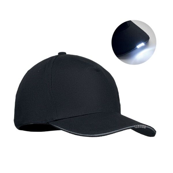 Luzcap - Baseball Kappe mit LED 220g/m²