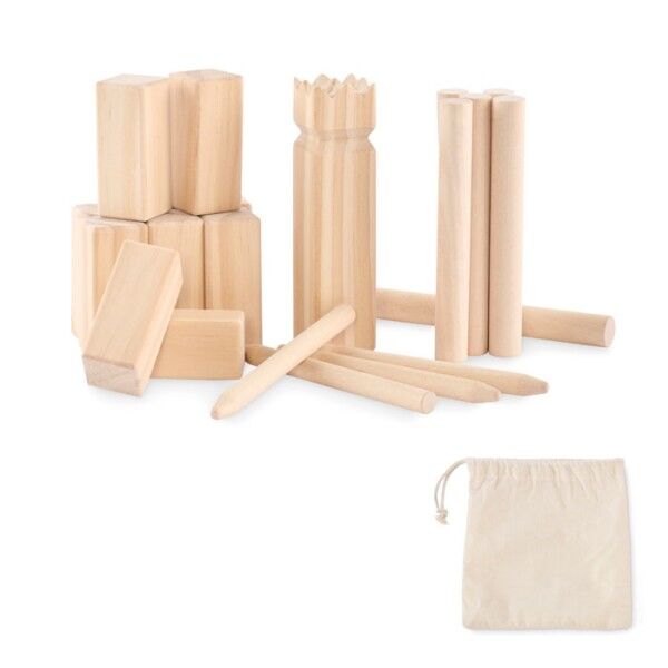 King Petit - Wikinger-Spiel Kiefernholz